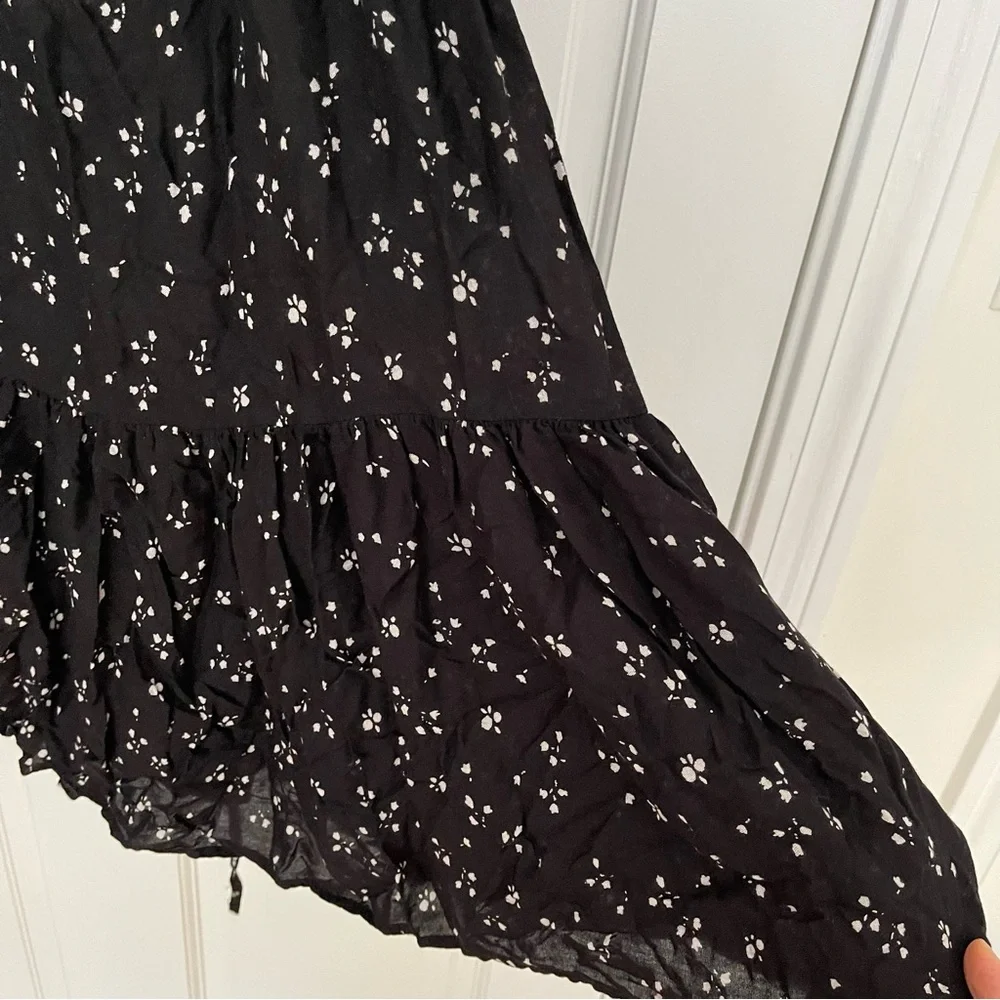 Urban Outfitters UO Harper Tiered Lace-Up Babydoll Dress Size XS - Picture 6 of 9